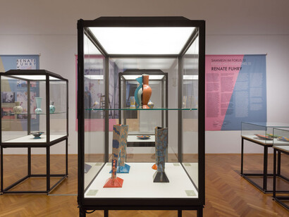 Sammeln im fokus 12. Renate Fuhry, ausstellungsansicht. Mit freundlicher genehmigung des Museum für angewandte Kunst
