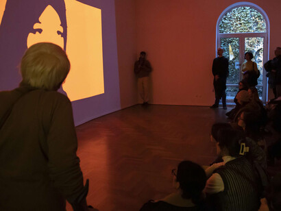 Zora Stančič, Fortunately, glances leave no imprints, exhibition view. Courtesy of City Art Gallery Ljubljana