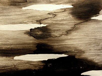 Tania Kovats, Sea Mark (detail), 2015, indian ink, acrylic paint on paper, image courtesy of Sidney Cooper Gallery © Tania Kovats