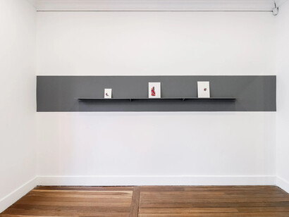 Varios artistas, El gesto insistente, vista de exhibición. Cortesía de Galería Casas Riegner