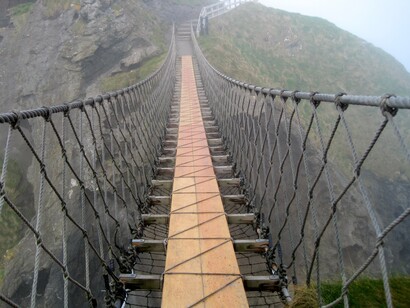 Irlanda del Norte, Carrick-a-Rede rope bridge