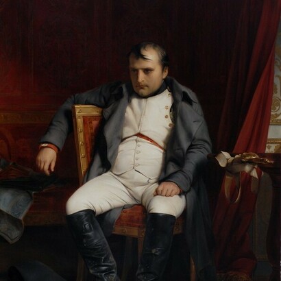Abdicación de Napoleón en Fontainebleau (1845), Paul Delaroche