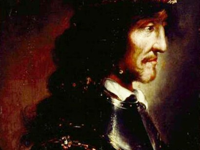 Portrait of a young George Kastrioti Skanderbeg