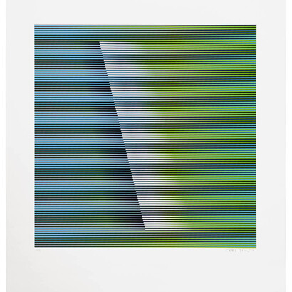Carlos Cruz-Diez. Courtesy of La Patinoire Royale