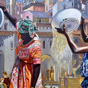 Ali HAssoun, Buongoverno 1 (dettaglio). Gentile concessione di Galleria Vik Milano