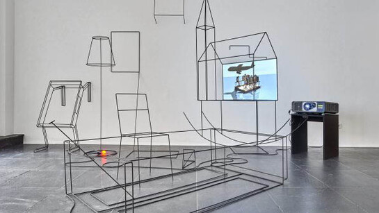 Yves Netzhammer. Courtesy of Frankfurter Kunstverein