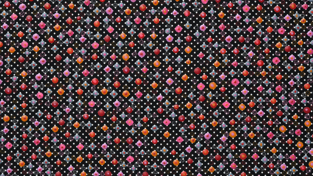 Shinya Sakurai, Love pool, 2012, tecnica mista su tela, 100 x 150 cm 