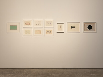 Nicola Durvasula, Abstracts, exhibition view. Courtesy of Galerie Mirchandani + Steinruecke