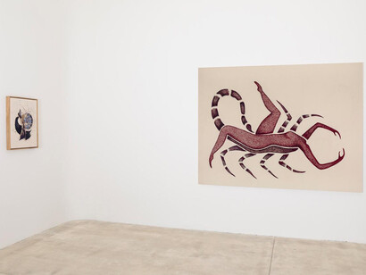 Various artists, Sommerausstellung, exhibition view. Courtesy of Galerie Hubert Winter