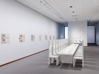 Yoko Ono, Dream together, ausstellungsansicht. Mit freundlicher genehmigung der Neuen Nationalgalerie