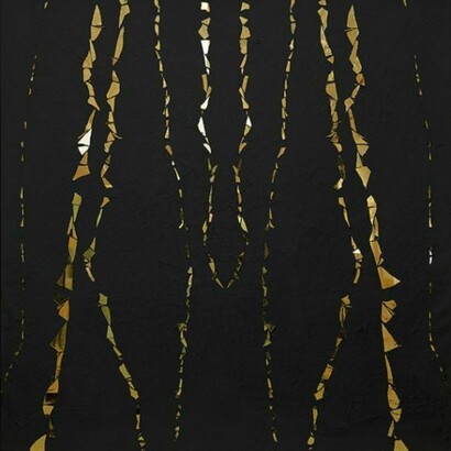 Gao Weigang, VICE D, 2013, Mirror shards and acrylic on canvas, 78 11/16 x 78 11/16 inches. Image courtesy of the artist and RH Contemporary Art