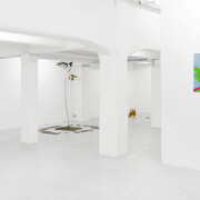 Anthony Coleman and Guadalupe Salgado, Near to singularity, unclear which side…exhibition view. Courtesy of The Flat - Massimo Carasi