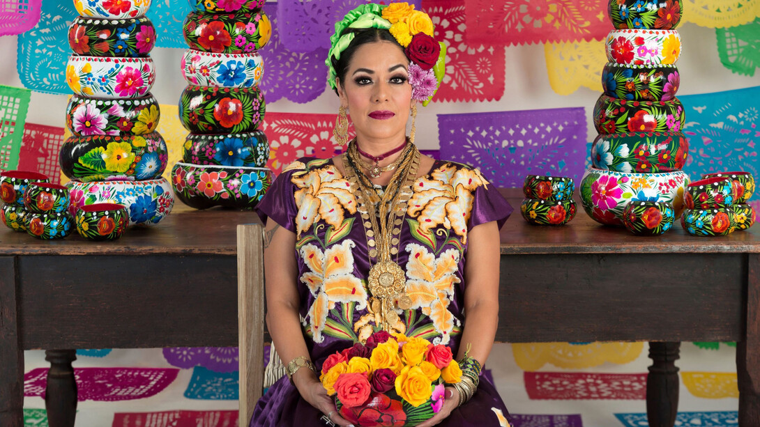 Lila Downs, cantante, compositora, productora, actriz y antropóloga de Oaxaca, México