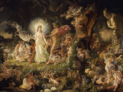 Joseph Noel Paton, La pelea de Oberón y Titania