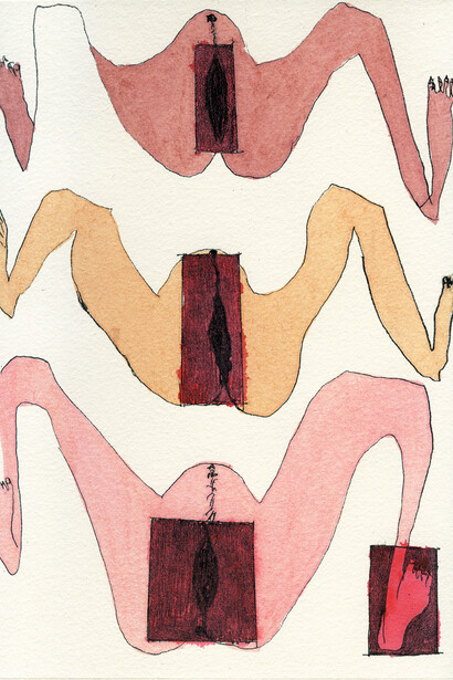 Carol Rama, Cadeau (C.21), 2003