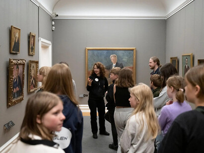 Various artists, Rasmus Meyer's collection and Edvard Munch, exhibition view. Courtesy of Kode Museums