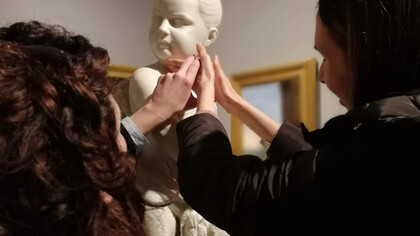 Valori Tattili, 2019. Courtesy Accademia Carrara, Bergamo