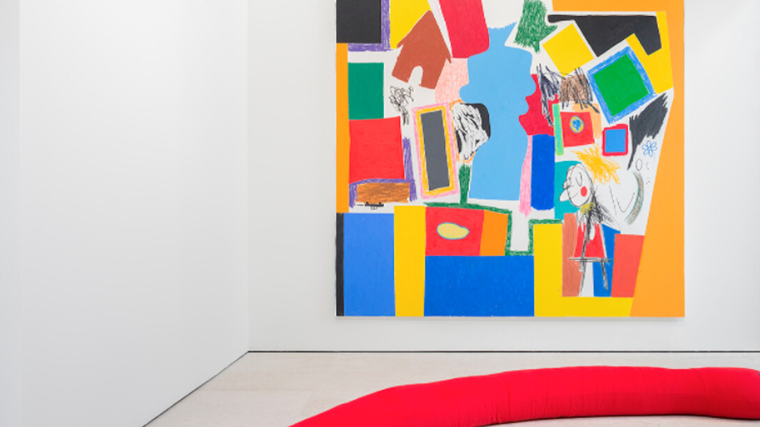 Jannis Varelas, Exhibition view. Courtesy of Maruani Mercier