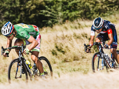 Un momento della tappa