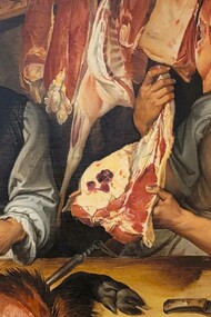 Bartolomeo Passerotti (1578-1580), La macelleria, olio su tela, Galleria nazionale d'arte antica, Roma, Italia