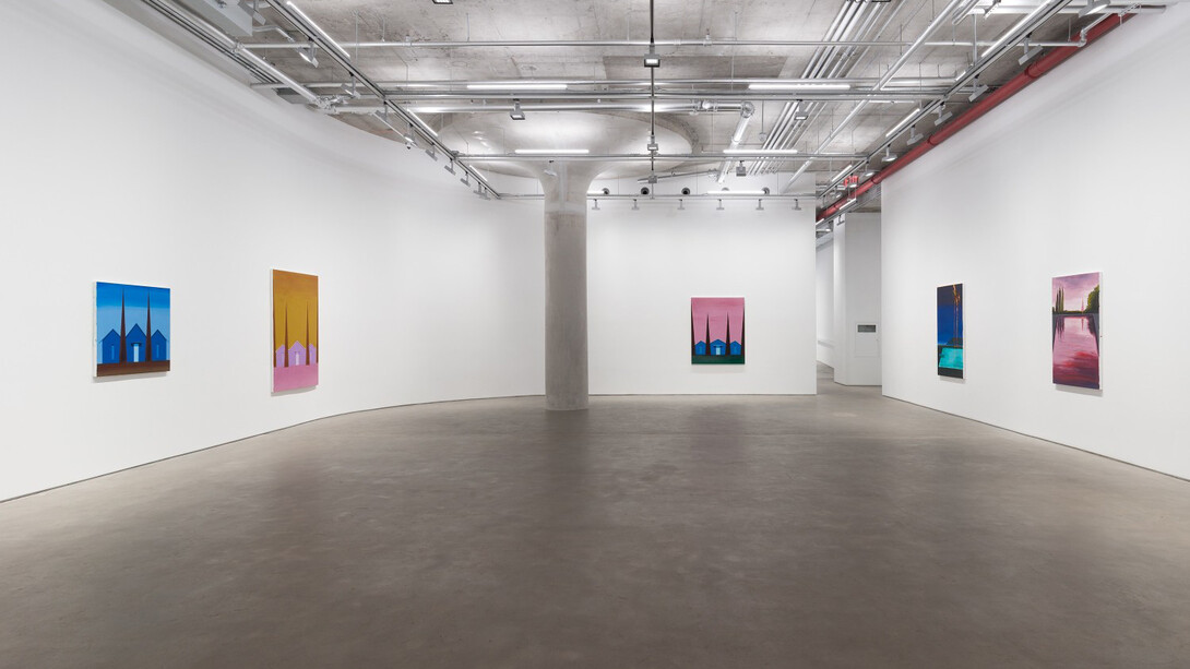 Salomón Huerta, Stillness, exhibition view. Courtesy of Harper’s Gallery