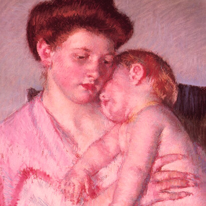 Mary Cassatt, Bebé soñoliento (1910)