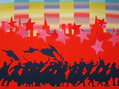 Sergey Shutov, Untitled, 2011, Mixed media, 80 x 100 cm