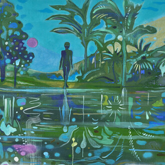 Marcella Barceló, Tabula smaragdina, 2024. Courtesy of the artist and Mariane Ibrahim. Photo by Fabrice Gousset