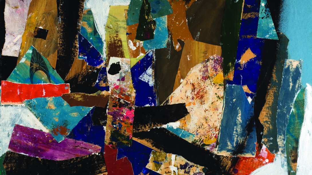 John Little, Untitled (detail), 1959. Courtesy of LewAllen Galleries