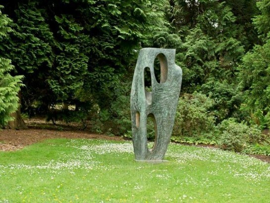 Dame Barbara Hepworth 1903-75, Rock Form (Porthcurno), 1964, BH 363, bronze, cast 0/6, 243.8cm in height. Provenance: The artist to 1975; estate of the artist from 1975. Scottish National Gallery of Modern Art. Photography by Lynsey Wilson