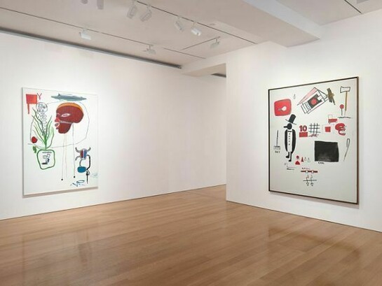 Jean-Michel Basquiat, Installation view