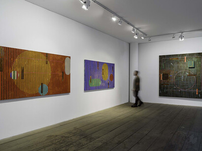 José Bechara, Volt, vista da exposição. Cortesia da Galeria Marília Razuk