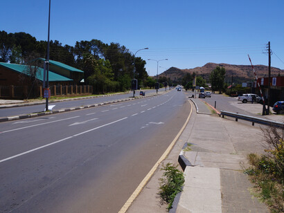 Most people enter Lesotho from South Africa. Landing on the relatively short landing strip at the Lesotho airport in Maseru has been described as hair-raising