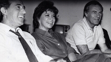 De izquierda a derecha: Sergio Bitar, Isabel Allende y Jorge Lavandero