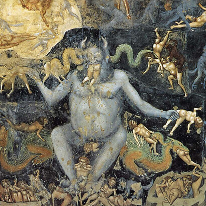 Giotto, Giudizio Universale, particolare