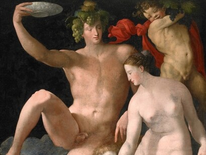 «Baco, Venus y Cupido» (1531), Rosso Fiorentino