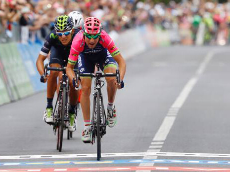 Lo sprint vincente di Ulissi