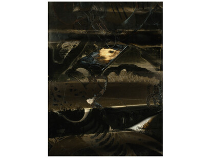 Susan Rankaitis, DNA #8, 1992, mixed media print on photographic paper, 39x29 inches © Susan Rankaitis. Courtesy Robert Mann Gallery
