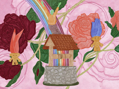 Kate Mitchell, In the eye of the giant (love study) (detail), 2025. Courtesy of Art Gallery of NSW