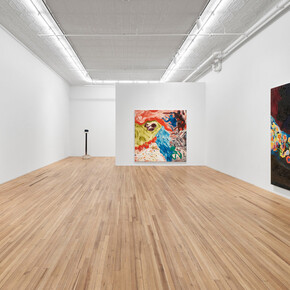 Oliver Lee Jackson, exhibition view. Courtesy of Andrew Kreps Gallery