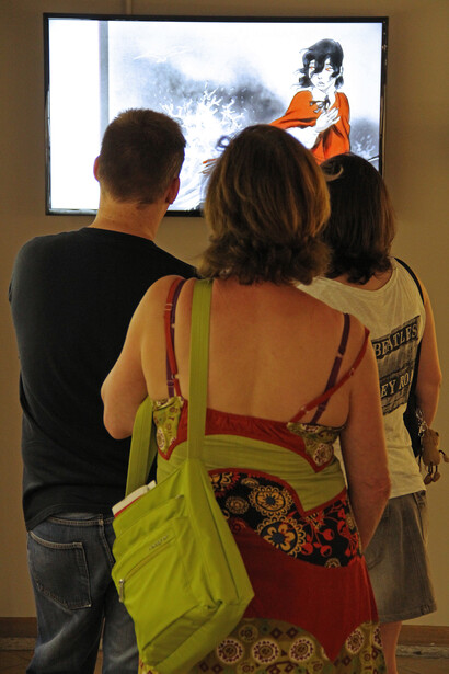 The art of comic strip. Courtesy of Comics Art Museum