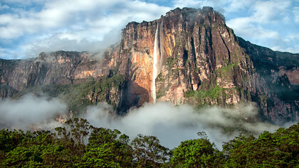 Salto Ángel desde el río Churun