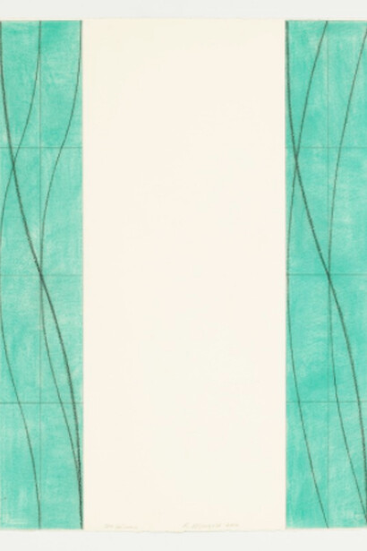 Robert Mangold. Courtesy of Pace Gallery