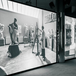 Sir Isaac Julien, Once again … (Statues never die), exhibition view. Courtesy of ARoS