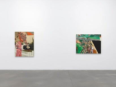 Lola Gil, Filling up rooms, exhibition view. Courtesy of Nino Mier Gallery