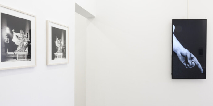 Orlan, Exhibition view. Courtesy of Michel Rein 