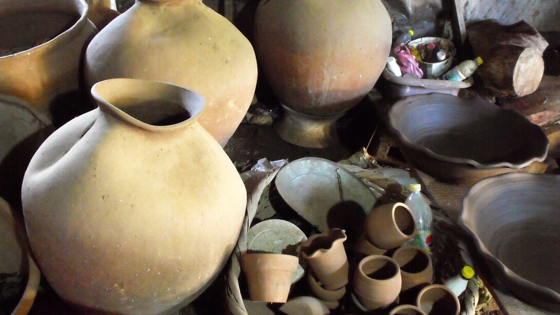 Taller de cerámica en San Juan de Oriente, Nicaragua. Fotografía: Marco Cano