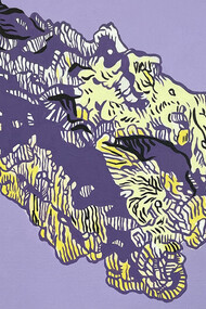 Paul Vousden, The Burkean Horizontal Sublime (2018) acrylic on board panel © The artist/East Gallery 2021