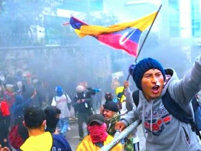 Protestas en Ecuador
