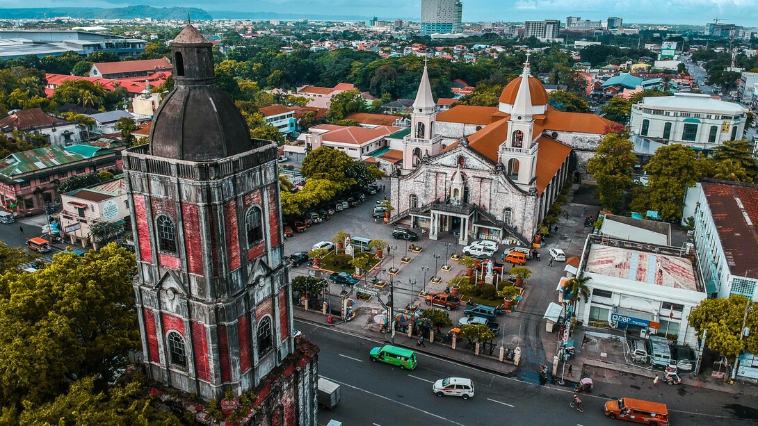 Jaro Cathedral in Iloilo City, Philippines